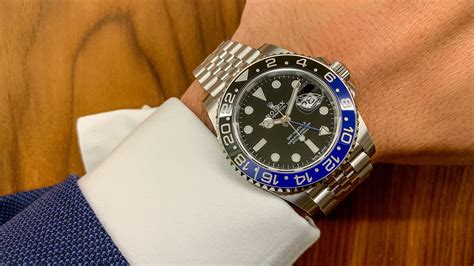 rolex batman wartezeit|Rolex gmt master Batman.